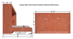 Wallbed® horizontal standard size mechanism